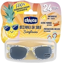 Okulary przeciwsłoneczne dla dzieci od 2 roku życia, białe - Chicco Sunglasses White 24M+ — Zdjęcie N1