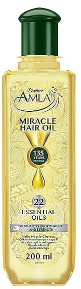 Olejek do włosów - Dabur Amla Miracle Hair Oil — Zdjęcie N1