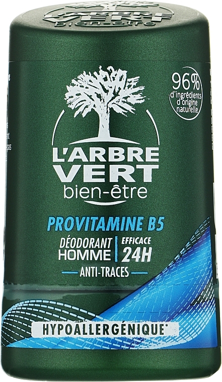 Dezodorant z prowitaminą B5 dla mężczyzn - L'Arbre Vert Deodorant — Zdjęcie N3