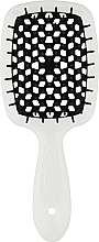 Kup Szczotka do włosów, biało-czarna - Janeke Superbrush Small