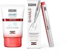 Zestaw - Isdin Si-Nails (nail/treat/2.5 ml + h/cr/50 ml) — Zdjęcie N1