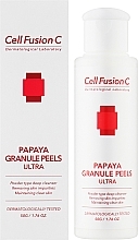 Oczyszczający peeling enzymatyczny do twarzy - Cell Fusion C Papaya Granule Peels — Zdjęcie N2