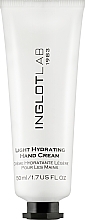 Nawilżający krem do rąk - Inglot Lab Light Hydrating Hand Cream — Zdjęcie N1