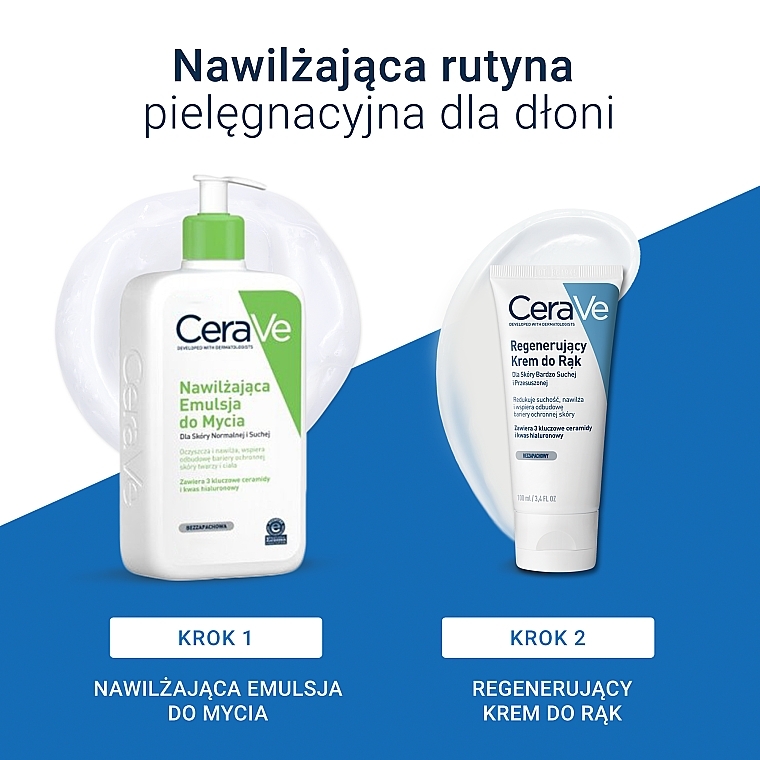 Nawilżający krem do rąk - CeraVe Reparative Hand Cream — Zdjęcie N7