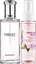 Yardley English Rose - Zestaw (edt 50 ml + spray 50 ml) — Zdjęcie N2