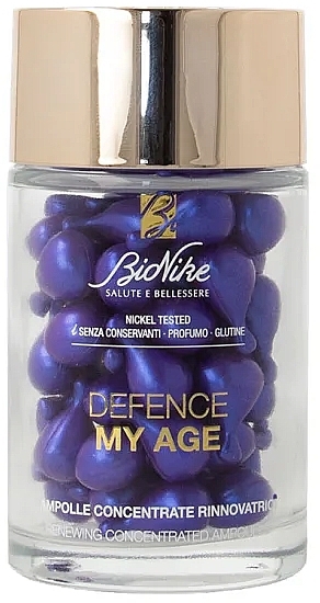 Ampułki do twarzy - BioNike Defense My Age Renewal Concentrated Ampolle — Zdjęcie N1