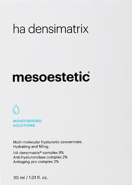 Aktywne wielocząsteczkowe serum odmładzające - Mesoestetic Home Performance HA Densimatrix — Zdjęcie N2