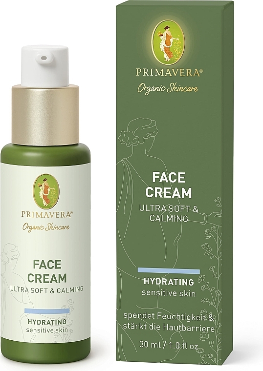 Krem do twarzy - Primavera Hydrating Ultra Soft & Calming Face Cream — Zdjęcie N1