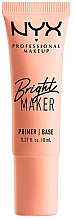 Kup Rozświetlająca baza pod makijaż - NYX Professional Makeup Bright Maker Brightening Primer (miniprodukt)