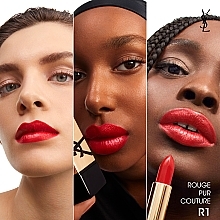 Szminka do ust - Yves Saint Laurent Rouge Pur Couture Caring Satin Lipstick — Zdjęcie N2