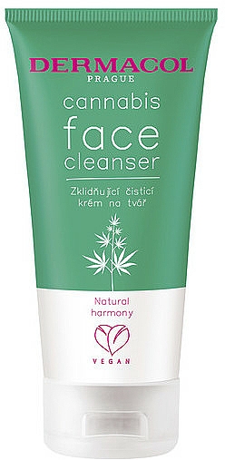 Kojący żel do mycia twarzy z olejem konopnym - Dermacol Cannabis Face Cleanser — Zdjęcie N1