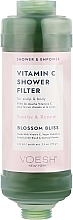 Kup Filtr pod prysznic z witaminą C Kwiatowy - Voesh Vitamin C Shower Filter Blossom Bliss