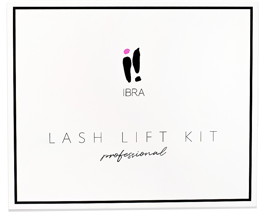 Zestaw do laminowania rzęs, 4 produkty - Ibra Lash Lift Kit — Zdjęcie N2