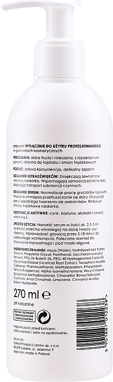 Serum normalizujące z cynkiem i biotyną - Ziaja Pro Normalizing Serum with Zinc and Biotin — Zdjęcie N2