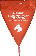 Rewitalizujący krem ​​do twarzy z olejem końskim - Ayoume Enjoy Mini Mayu Face Cream — Zdjęcie N3