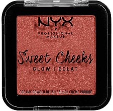 Kup Kremowy róż w pudrze do policzków - NYX Professional Makeup Sweet Cheeks Glow Creamy Powder Blush