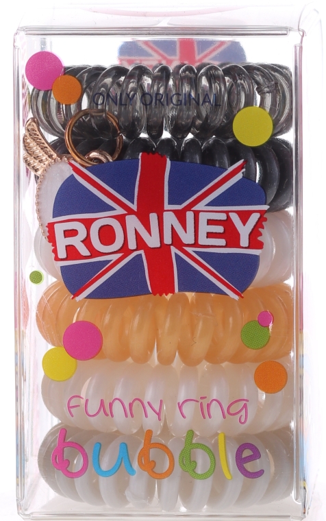 Gumki do włosów - Ronney Professional Funny Ring Bubble 15 — Zdjęcie N1