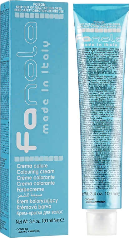 Farba do włosów w kremie - Fanola Hair Coloring Cream