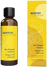 Organiczny olejek z dzikiej róży - Apeiron Organic Wild Rose Oil — Zdjęcie N1