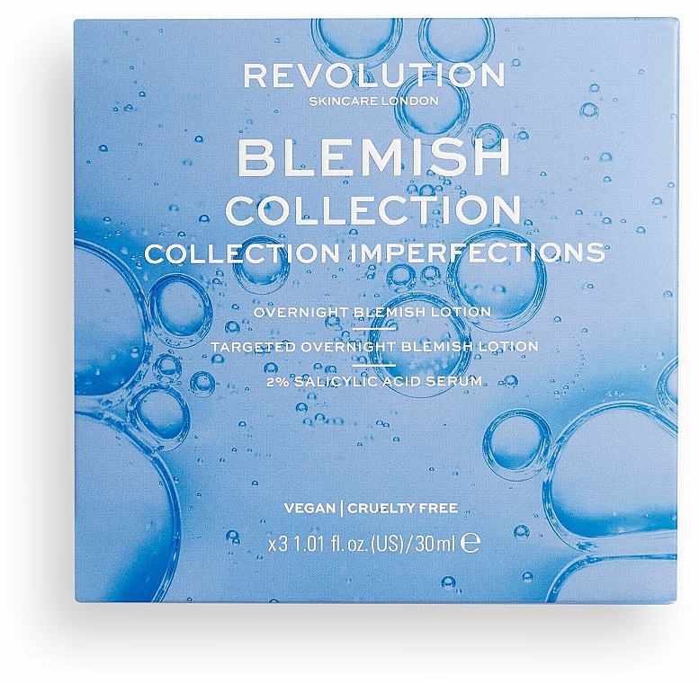 Zestaw - Revolution Skincare Blemish Collection (f/lot/30ml + f/lot/30ml + f/serum/30ml) — Zdjęcie N3