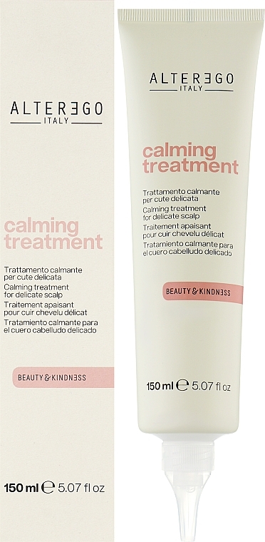 Łagodzący szampon wstępny do skóry delikatnej - AlterEgo Calming Tratament — Zdjęcie N2