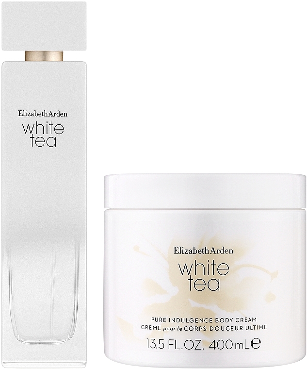 Elizabeth Arden White Tea - Zestaw (edt 100 ml + b/cr 400 ml) — Zdjęcie N2