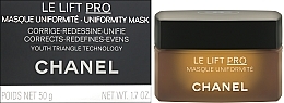 Korygująca maseczka na twarz - Chanel Le Lift Pro Masque Uniformite — Zdjęcie N2