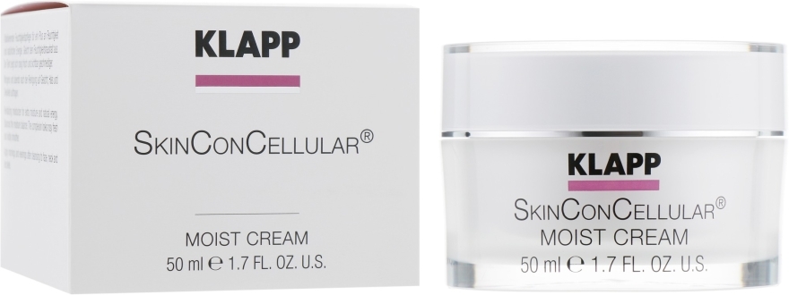 Nawilżający krem do twarzy - Klapp Skin Con Cellular Moist Cream — Zdjęcie N2