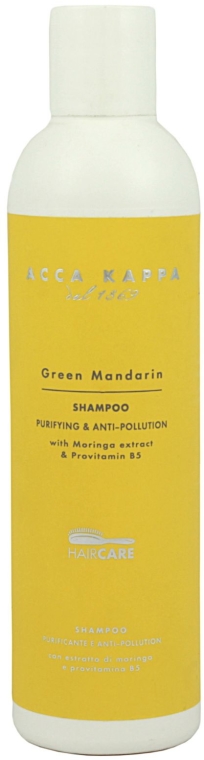 Szampon z ekstraktem z moringi i prowitaminą B5 - Acca Kappa Green Mandarin Purifying Shampoo — Zdjęcie N1