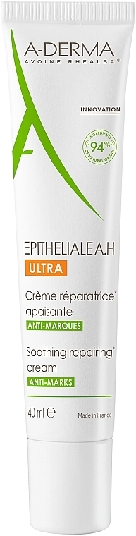 Ultra regenerujący krem do pielęgnacji zniszczonej skóry - A-Derma Epitheliale A.H Ultra Soothing Repairing Cream 