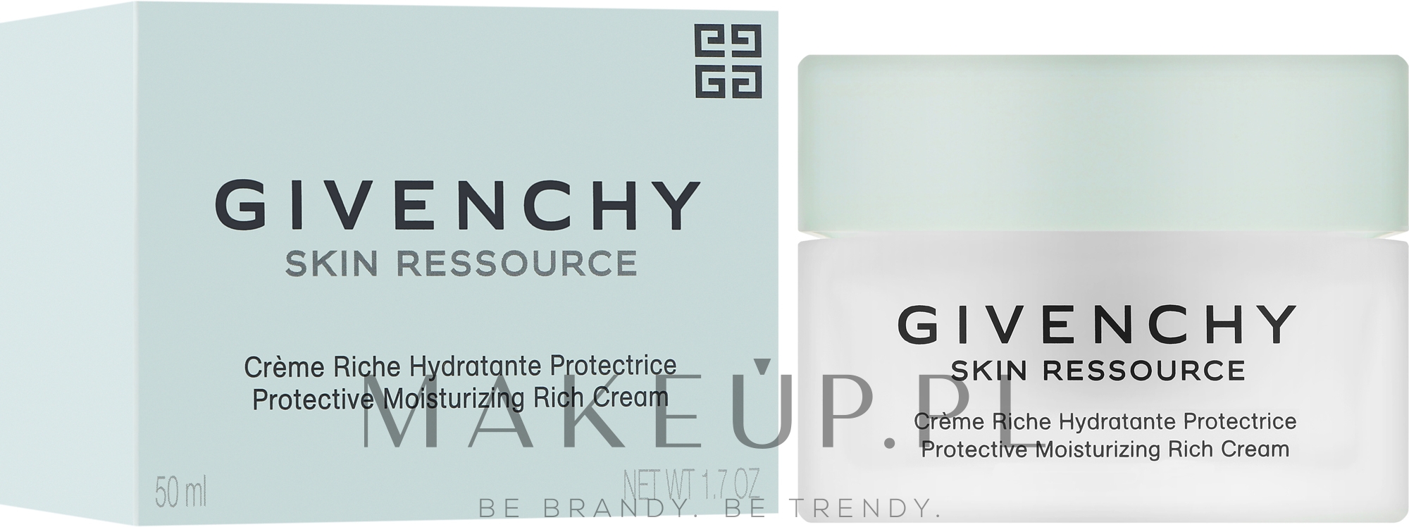 Nawilżający, odżywczy krem do twarzy - Givenchy Skin Ressource Protective Moisturizing Rich Cream — Zdjęcie 50 ml