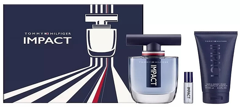 Tommy Hilfiger Impact - Zestaw (edt/100ml + sh/g/100ml) — Zdjęcie N1