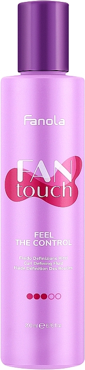 Płyn do modelowania loków - Fanola Fantouch Curl Defining Fluid — Zdjęcie N1