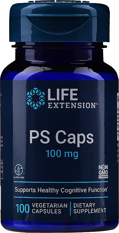 Fosfatydyloseryna w kapsułkach - Life Extension PS Caps — Zdjęcie N1
