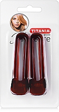 Kup Spinka do włosów 8,5 cm, brązowa, 2 sztuki - Titania
