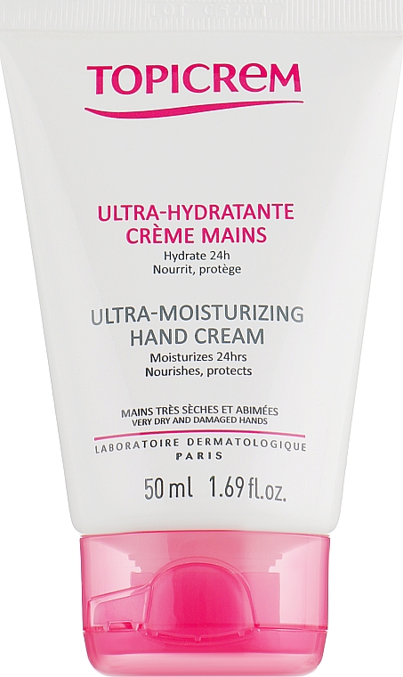 Ultranawilżający krem do rąk - Topicrem Ultra-Moisturizing Hand Cream — Zdjęcie N1