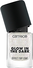 Top coat do paznokci świecący w ciemności - Catrice Glow In The Dark Effect Top Coat — Zdjęcie N3