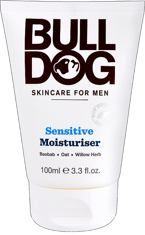 Nawilżający krem do twarzy dla mężczyzn do skóry wrażliwej - Bulldog Skincare Sensitive Moisturiser — Zdjęcie N1