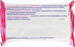 Chusteczki do higieny intymnej - Lactacyd Sensitive Intimate Wipes — Zdjęcie N2