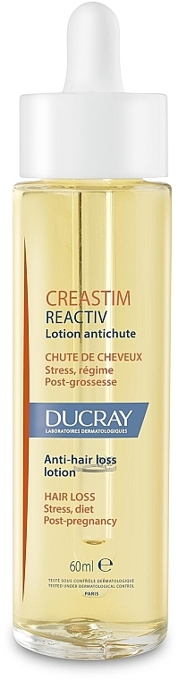 Płyn przeciw wypadaniu włosów - Ducray Creastim Reactiv Anti-Hair Loss Lotion — Zdjęcie N1