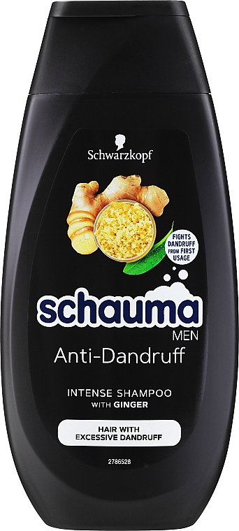 Szampon do włosów dla mężczyzn Intensive z imbirem - Schauma Anti-Dandruff Intensive Shampoo Men