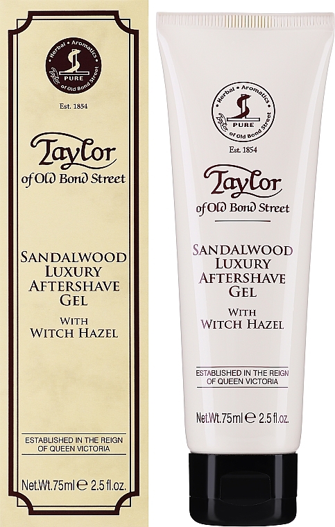Taylor of Old Bond Street Sandalwood Aftershave Gel - Żel po goleniu — Zdjęcie N2