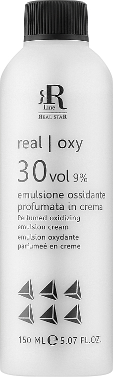 Perfumowana emulsja utleniająca 9% - RR Line Parfymed Ossidante Emulsione Cream 9% 30 Vol — Zdjęcie N1