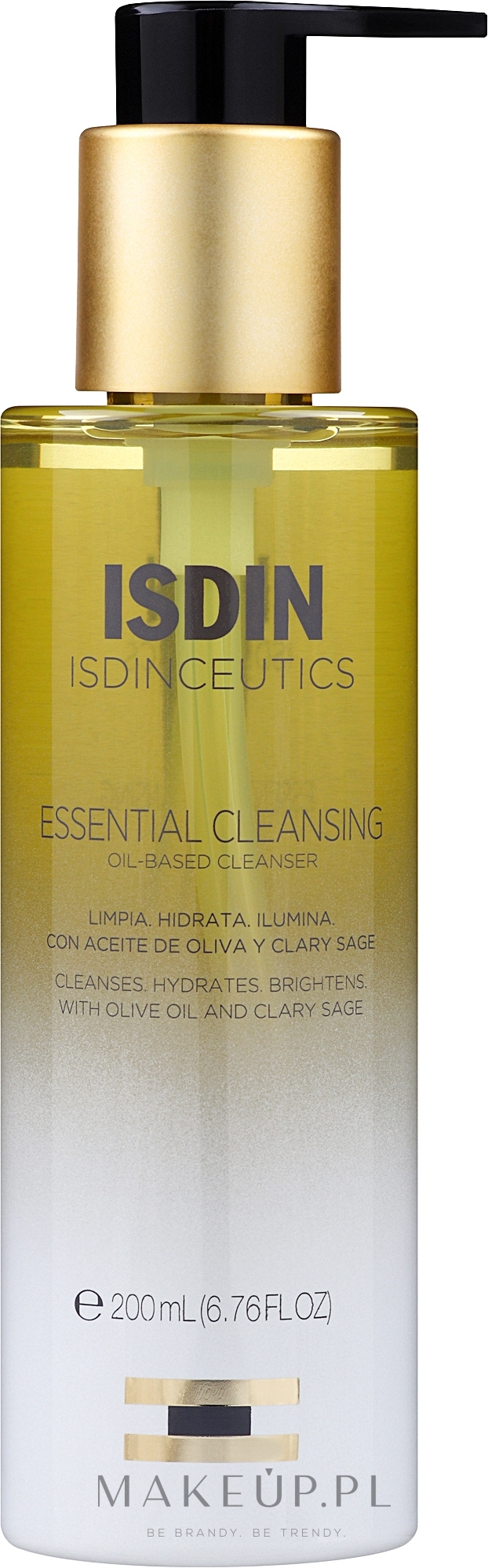 Oczyszczający olejek do twarzy - Isdin Isdinceutics Essential Cleansing Oil — Zdjęcie 200 ml