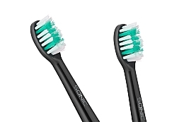 Główka szczoteczki do zębów, średnia - Teesa Black Brush Heads  — Zdjęcie N2