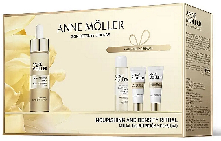 Zestaw, 4 produkty - Anne Moller Nourishing And Density Ritual — Zdjęcie N1