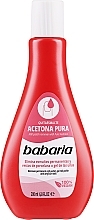 Zmywacz do paznokci - Babaria Pure Acetone — Zdjęcie N1