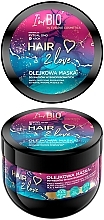 Olejkowa maska do włosów wysokoporowatych - Eveline Cosmetics Hair 2 Love — Zdjęcie N1