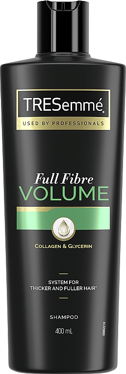 Szampon nadający włosom objętości z kolagenem i gliceryną - Tresemme Collagen + Fullness Shampoo