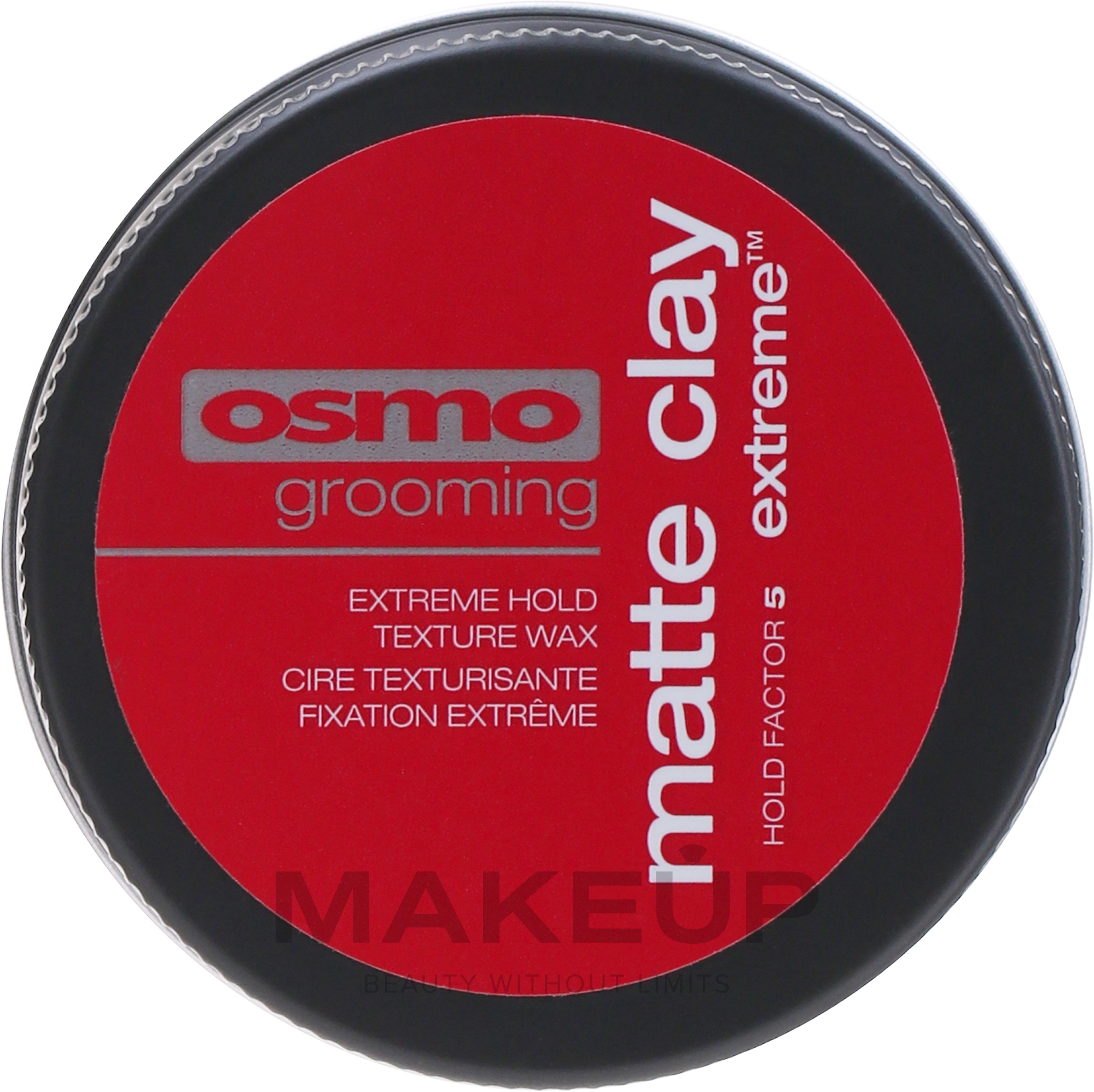 Glina-wosk mocno utrwalająca włosy - Osmo Matte Clay Extreme — Zdjęcie 25 ml